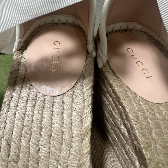 Gucci GG Espadrille Sandals WOMEN - Picture 9 of 9